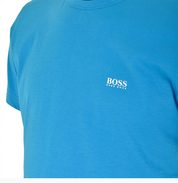 商品Hugo Boss|Hugo Boss 雨果博斯 男士短袖T恤蓝色 TEE-50399333-431,价格¥391,第12张图片详细描述