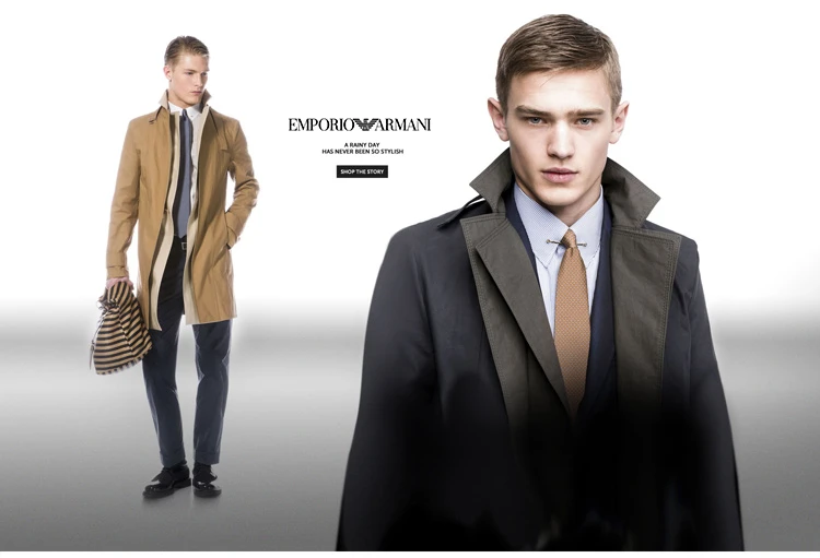 商品[国内直发] Emporio Armani|EMPORIO ARMANI 黑色男士羽绒服 6YPB14-N22Z-1200,价格¥1528,第10张图片详细描述