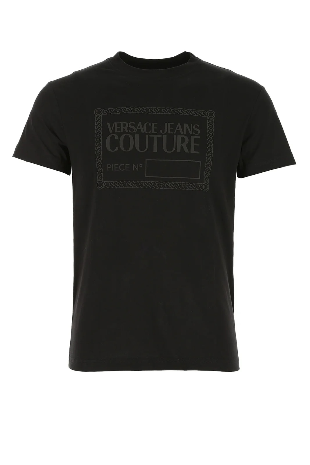 商品[国内直发] Versace|VERSACE JEANS 男士T恤黑色 72GAHT17-CJ00O-899,价格¥439,第1张图片详细描述