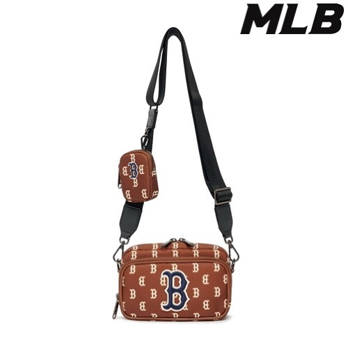商品MLB|【享贝家】MLB （国内现货）NY男女斜挎包洋基队印花时尚单肩手机包迷你米白色\红棕色 3ACRS012N-50CRD  3ACRS012N-43BRD  G-LY,价格¥422,第13张图片详细描述