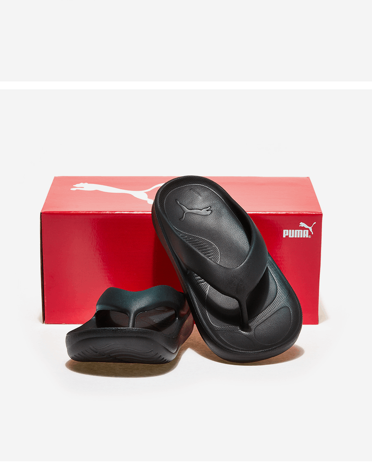 商品Puma|【Brilliant|包邮包税】彪马 Wave Flip  凉鞋 沙滩鞋 FLIP-FLOPS 拖鞋 人字拖  PKI38380501 Puma Black,价格¥293,第4张图片详细描述