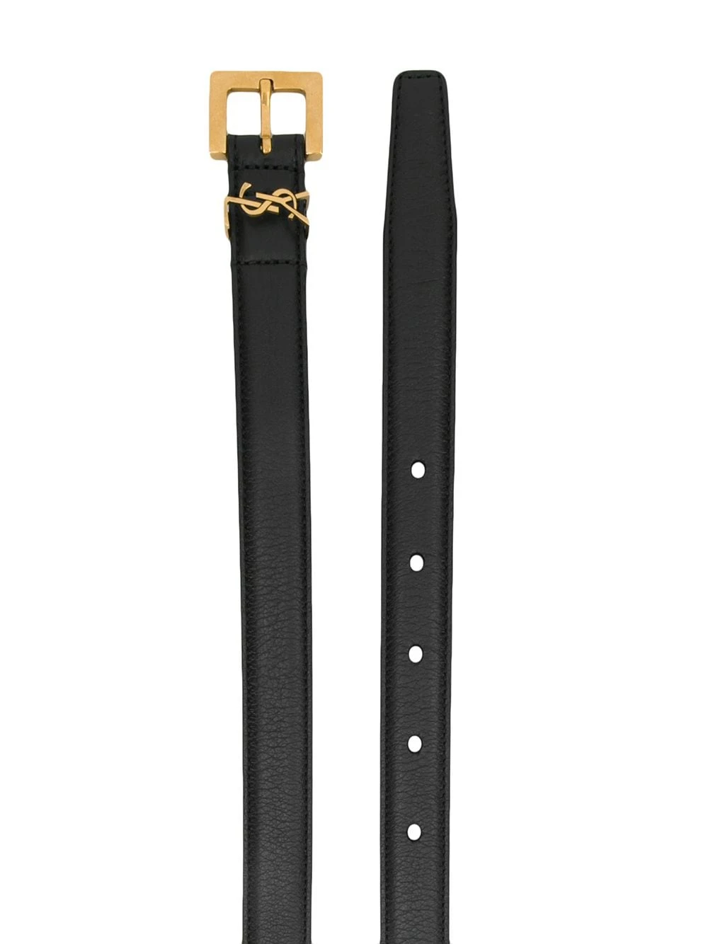 商品Yves Saint Laurent|YSL 黑色女士腰带 554465-BOO0W-1000 宽2cm,价格¥2576,第10张图片详细描述