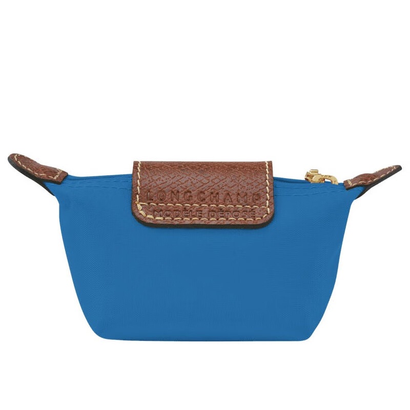 商品Longchamp|LONGCHAMP/珑骧 女色帆布金色五金按扣拉链开合钱包,价格¥398,第14张图片详细描述