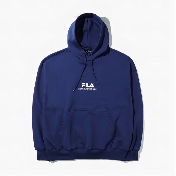 商品Fila|【韩国直邮】斐乐胸口小LOGO卫衣外套fog风连帽卫衣休闲男女情侣款,价格¥302,第2张图片详细描述