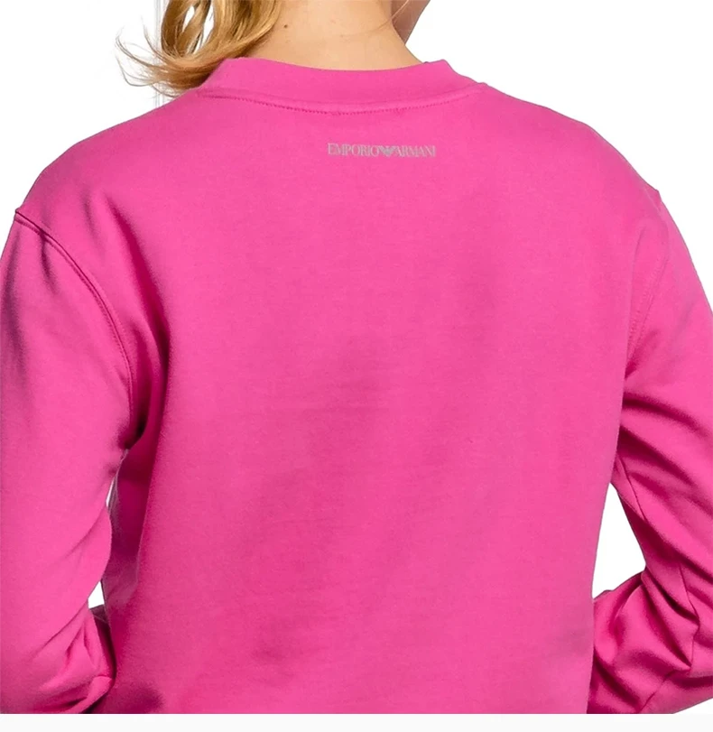 商品Emporio Armani|EMPORIO ARMANI 玫红色女士卫衣/帽衫 6H2M8Z-2J49Z-0846,价格¥716,第6张图片详细描述