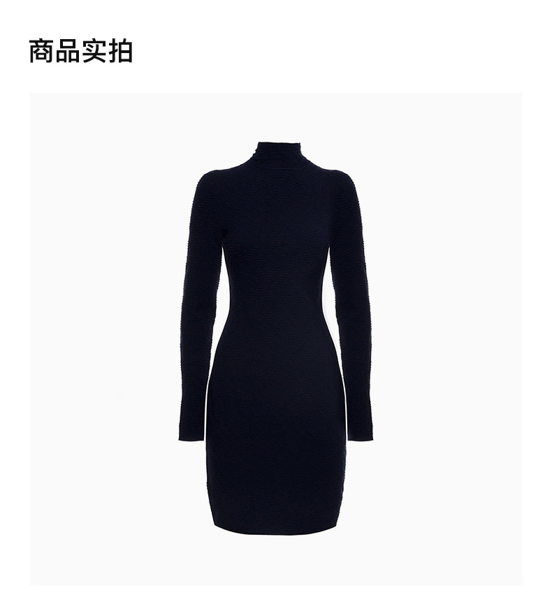 商品[国内直发] Fendi|FENDI 女士连衣裙蓝色 FZD926AGIRF1FLH,价格¥11352,第4张图片详细描述