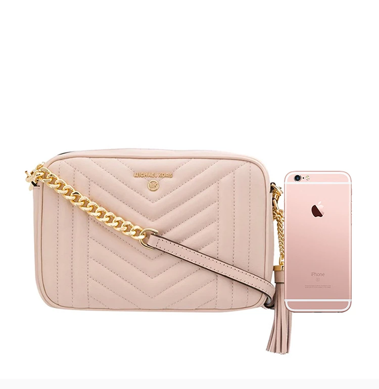 商品Michael Kors|Michael Kors 迈克高仕 粉色女士斜挎包 32H9GT9M2T-SOFTPINK,价格¥1451,第5张图片详细描述