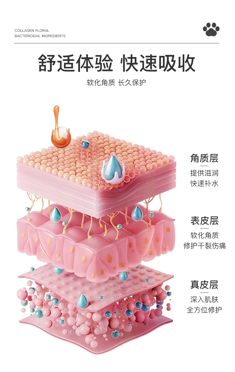 商品[国内直发] JYAPERU|SUPER CAT宠物脚掌护理啫喱去污防滑30g-脚掌保湿,价格¥47,第5张图片详细描述