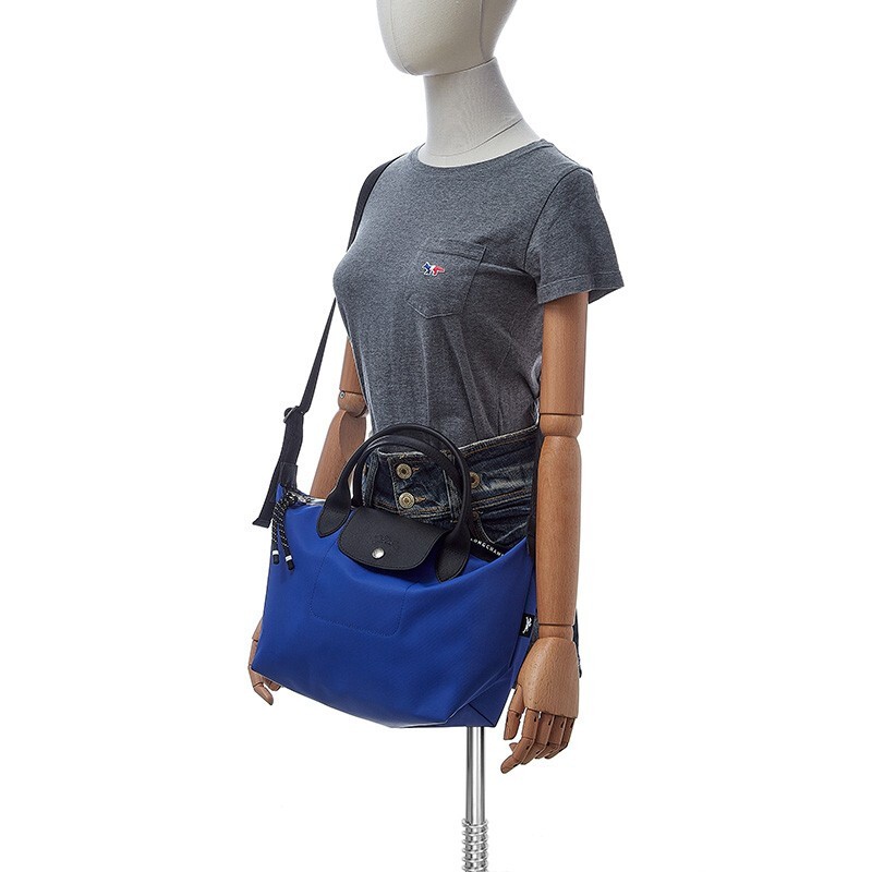 商品[国内直发] Longchamp|珑骧LONGCHAMP包包女包女士Le Pliage系列短柄小号手提包单肩斜挎包饺子包礼物送女友 L1512 HSR,价格¥1774,第15张图片详细描述