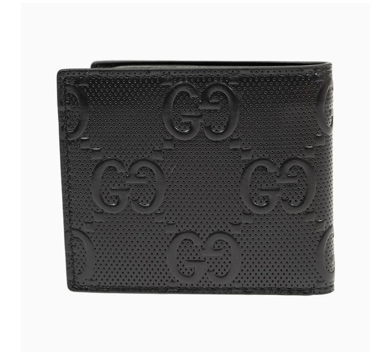 商品[国内直发] Gucci|GUCCI 黑色男士零钱包 645154-1W3AN-1000,价格¥4801,第6张图片详细描述