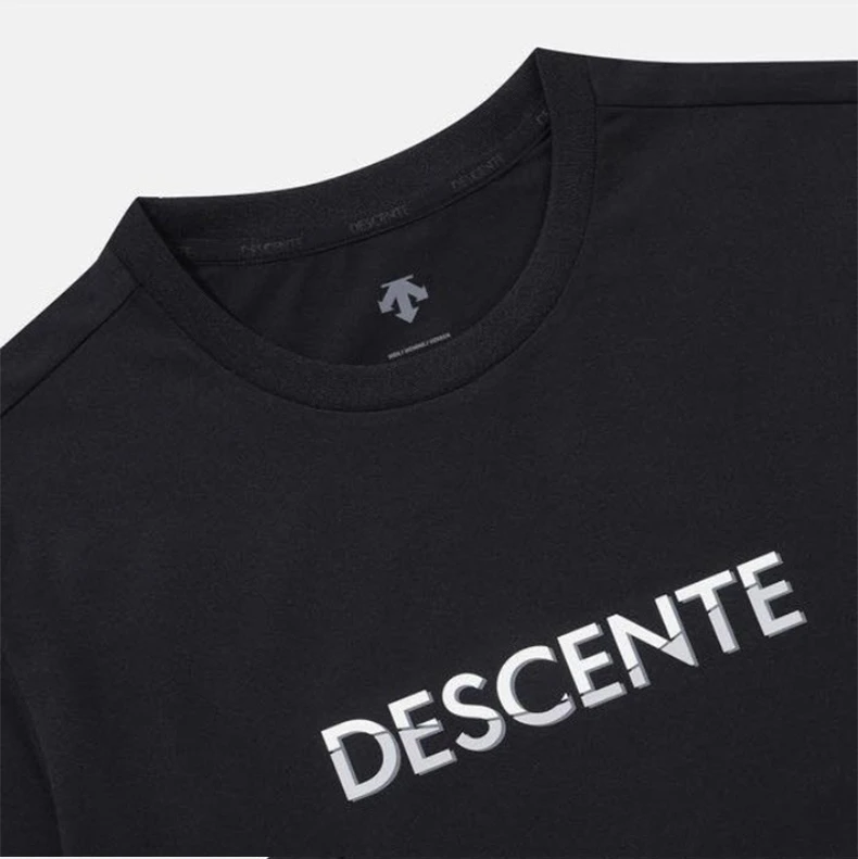 商品DESCENTE|【享贝家】（国内现货-QD）迪桑特 运动休闲舒适短袖男女简约百搭圆领T恤SQ123UTS25,价格¥316,第5张图片详细描述