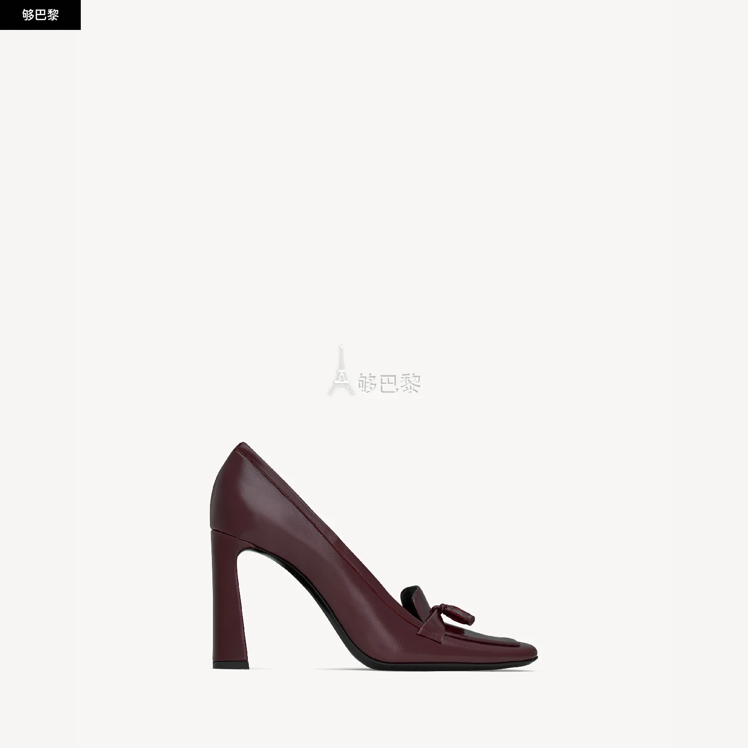 商品Yves Saint Laurent|【预售】 YSL圣罗兰 25春夏 女士 高跟鞋 CHLOÉ光滑皮革高跟鞋 841175AAEHF6629 ,价格¥10348,第2张图片详细描述