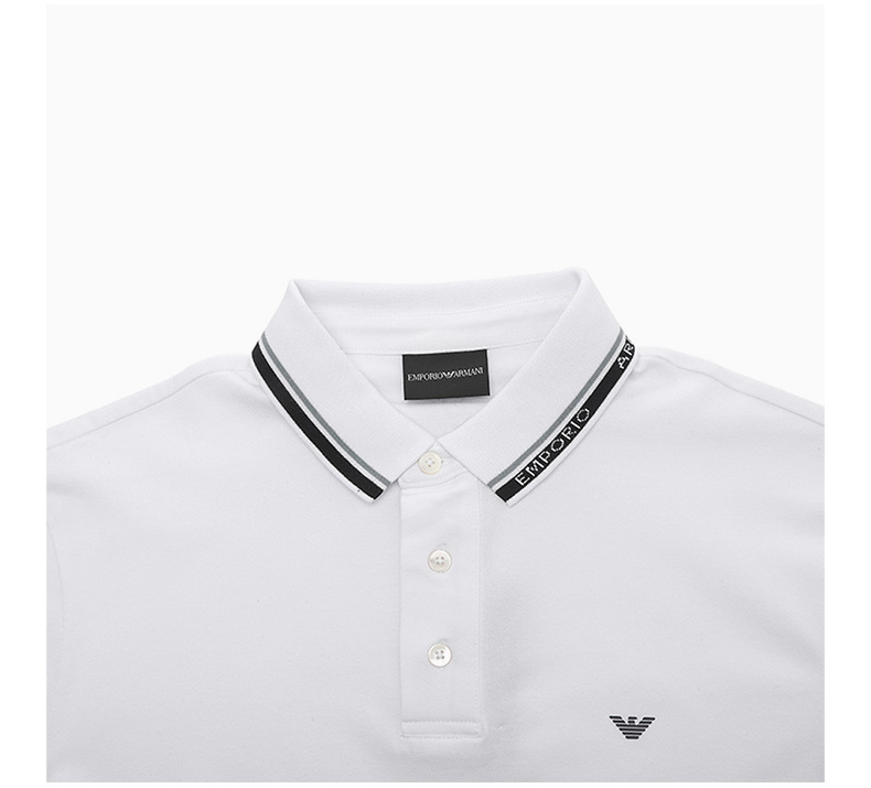商品Emporio Armani|EMPORIO ARMANI 男白色短袖T恤 3L1FAE-1JPTZ-0153,价格¥738,第9张图片详细描述