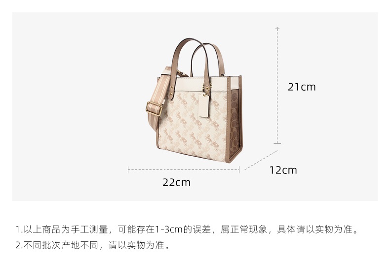 商品Coach|COACH 女士PVC配皮单肩手提包 C3866B4SN6送礼好物,价格¥2827,第1张图片详细描述