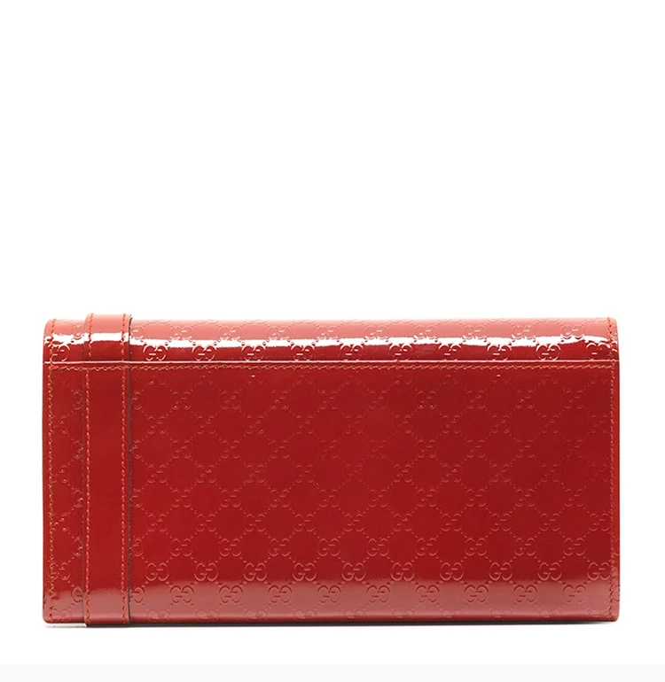 商品[国内直发] Gucci|GUCCI 女士红色漆皮零钱包 309760-AV13G-6227,价格¥3786,第6张图片详细描述