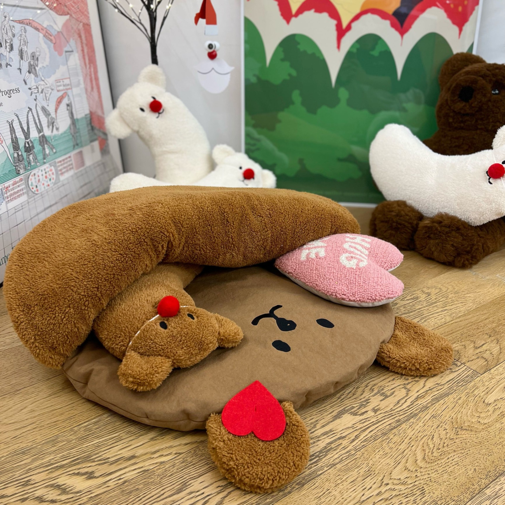 商品[国内直发] Taaffe|依偎睡袋圣诞款（Brown Teddy）|Hugme Snuggle Christmas,价格¥935,第21张图片详细描述