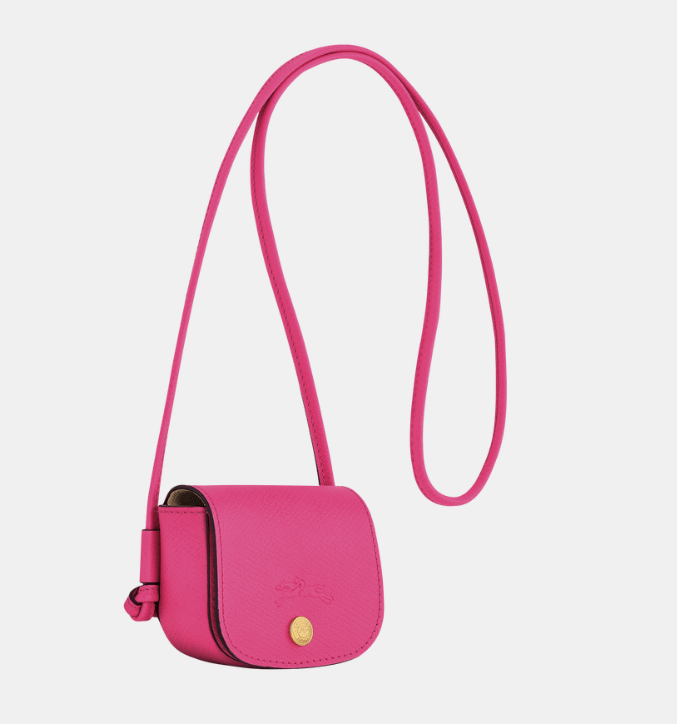 商品[国内直发] Longchamp|珑骧女包按扣翻盖开合可调节肩带单肩斜挎零钱包,价格¥879,第1张图片详细描述