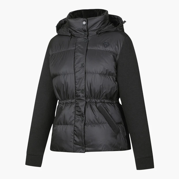 商品【预售商品15天发货】 DESCENTE|GOLF女性针织混合中长款羽绒服经典设计 DO42WFKOO2-CHAG,价格¥2027,第13张图片详细描述