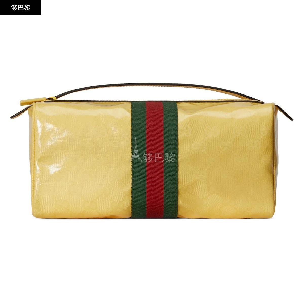 商品Gucci|包邮包税【预售7天发货】 GUCCI古驰 23秋冬 女士 收纳包 饰织带洗漱包 759689 FACIV 7041,价格¥5976,第7张图片详细描述