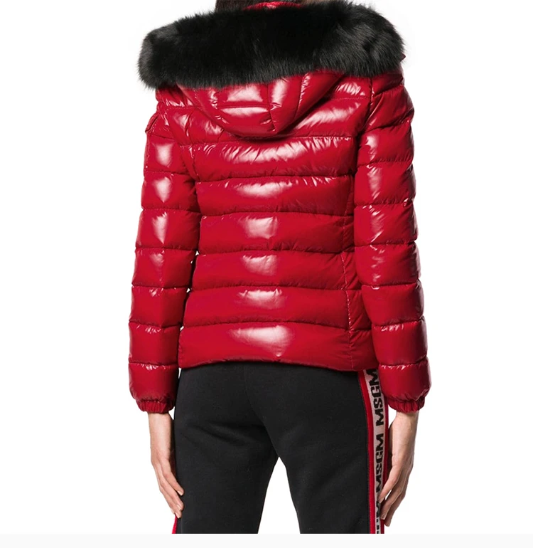 商品[国内直发] Moncler|不支持一般贸易清关 Moncler 盟可睐 女士红色羽绒和狐狸毛棉服 4685825-68950-457,价格¥16073,第6张图片详细描述