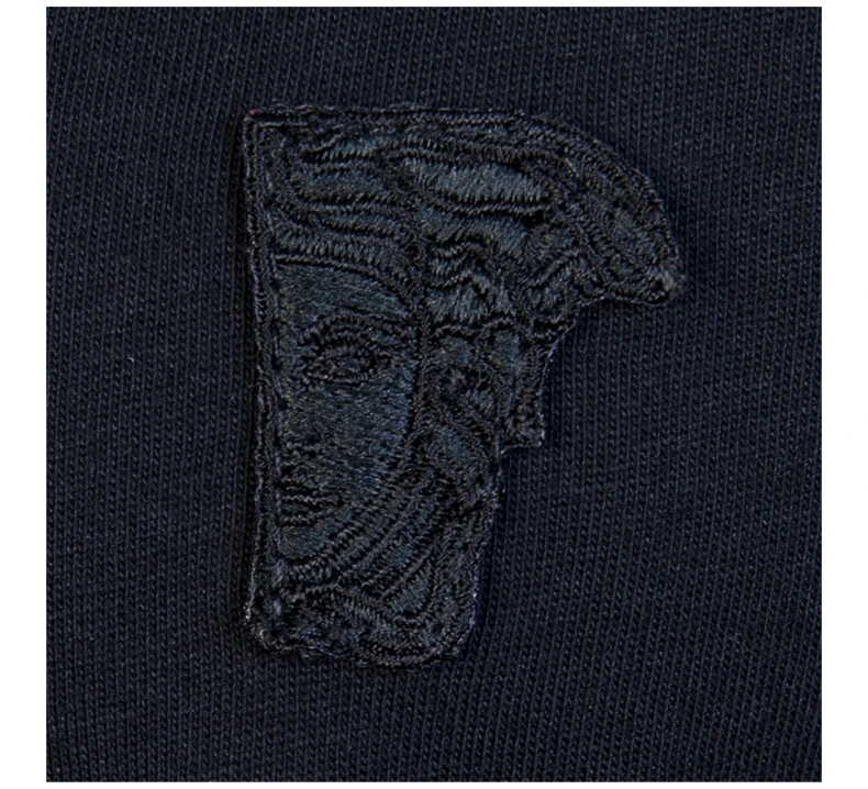 商品[国内直发] Versace|VERSACE 黑色男士T恤 V800491-VJ00180-V1008,价格¥629,第6张图片详细描述
