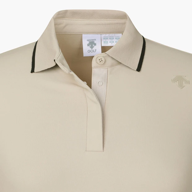 商品【预售商品15天发货】 DESCENTE|高球系列女性基础款翻领短袖T恤简约百搭 DO32WFTL91-BEGG,价格¥1025,第19张图片详细描述