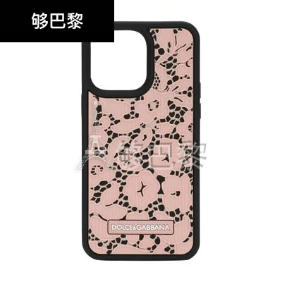 商品Dolce & Gabbana|【特惠8.7折】【预售】 女士 手机壳 蕾丝橡胶 iPhone 14 Pro Max 橡胶保护套  DXGZJECUMUL,价格¥1878,第2张图片详细描述