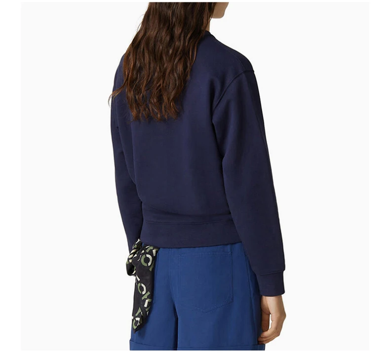 商品Kenzo|KENZO 女士海军蓝卫衣/帽衫 FB52SW8204ML-76,价格¥914,第7张图片详细描述