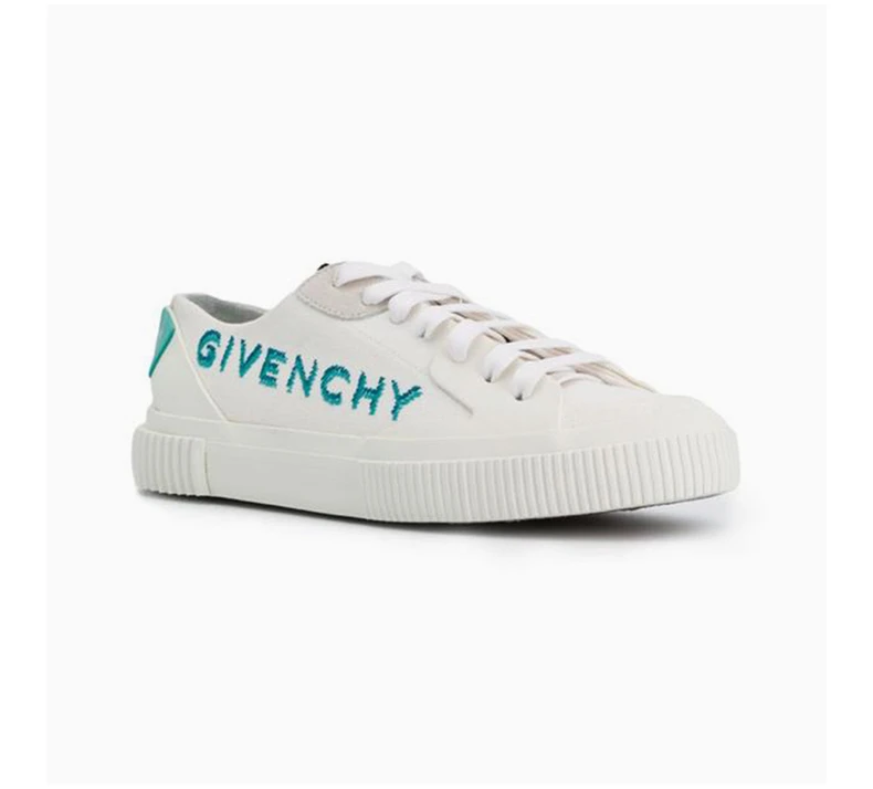 商品Givenchy|GIVENCHY 白色女士帆布鞋 BE000PE0SP-128,价格¥3461,第5张图片详细描述