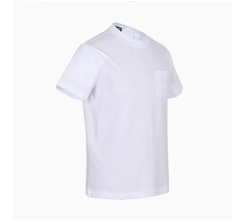 商品[国内直发] Versace|VERSACE JEANS 男士白色T恤 B3GVA7TC-30319-003,价格¥657,第5张图片详细描述