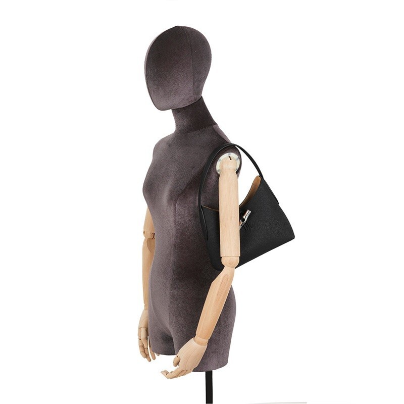 商品[国内直发] Longchamp|珑骧女包LONGCHAMP 新款ROSEAU女士大牛皮单肩包手提包桶包礼物送女友 小号10152 HPN ,价格¥2874,第8张图片详细描述