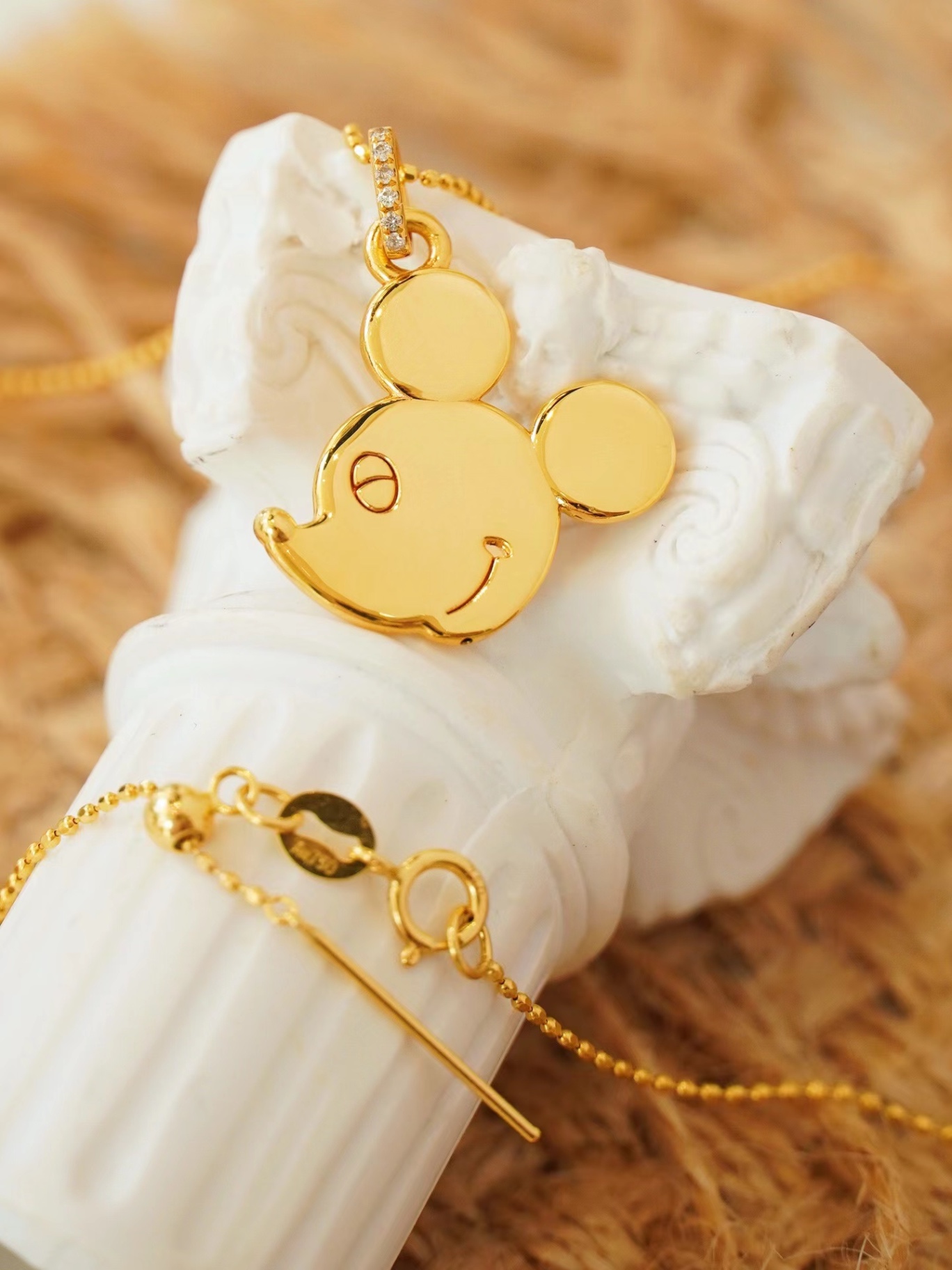 商品[国内直发] Order Dream|18K金Mickey项链,价格¥2108,第2张图片详细描述