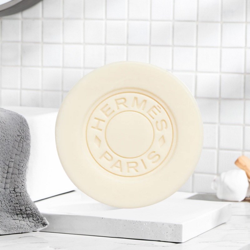 商品Hermes|爱马仕绯红火参(血色大黄)香皂 100g 清洁肌肤留香,价格¥209,第3张图片详细描述
