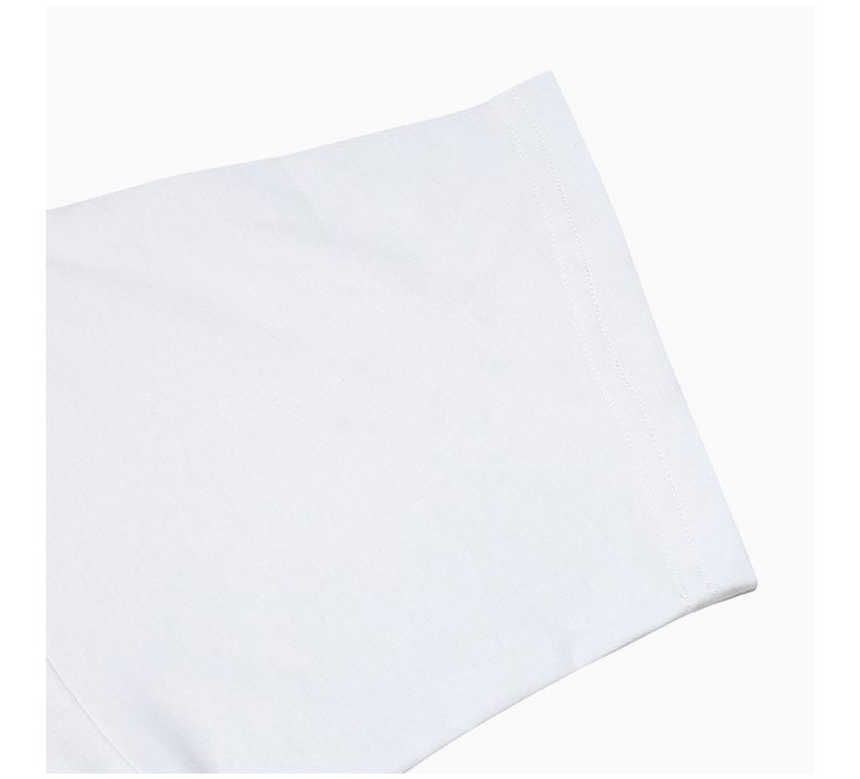 商品[国内直发] Moschino|MOSCHINO 女白色女士T恤 DV0703-0440-1001,价格¥1464,第8张图片详细描述