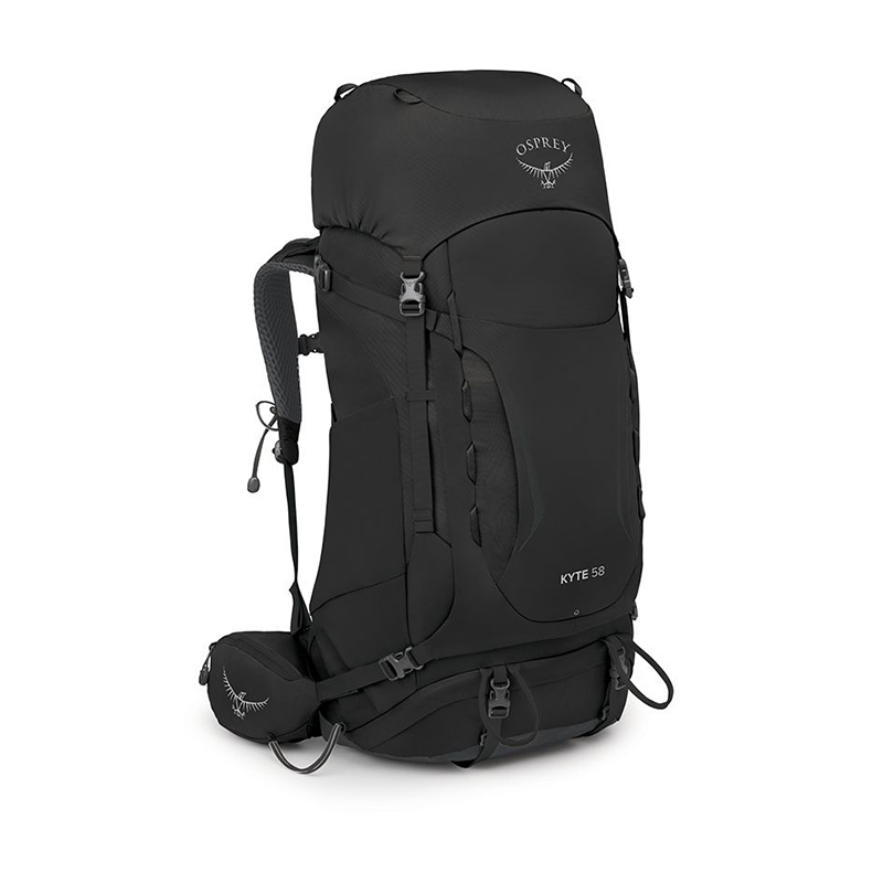 商品Osprey|小鹰KYTE系列女款户外背负登山徒步双肩背包58L KYTE-58-NOIR（两色可选）,价格¥2621,第16张图片详细描述