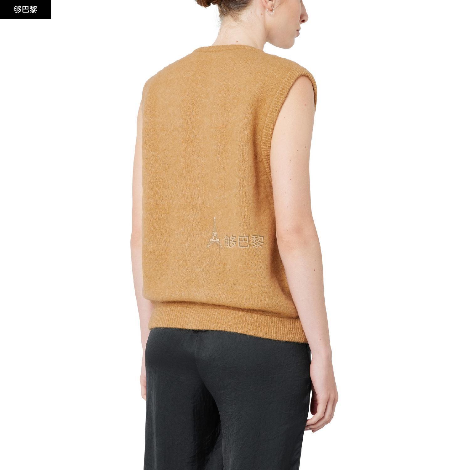 商品American Vintage|【特惠9.0折】包邮包税【预售7天发货】 AMERICAN VINTAGE 23秋冬 女士 针织衫 Vitow 羊毛衫 AMVXCJV6BRW,价格¥1681,第7张图片详细描述