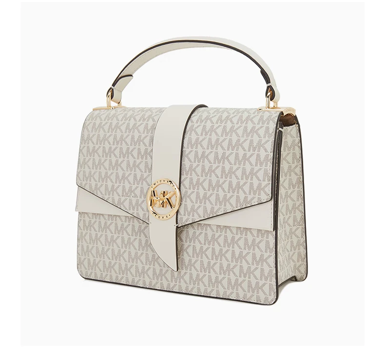 商品[国内直发] Michael Kors|MICHAEL KORS 拼色女士单肩包 30H1GGRS2V-VANCREAM,价格¥1997,第5张图片详细描述