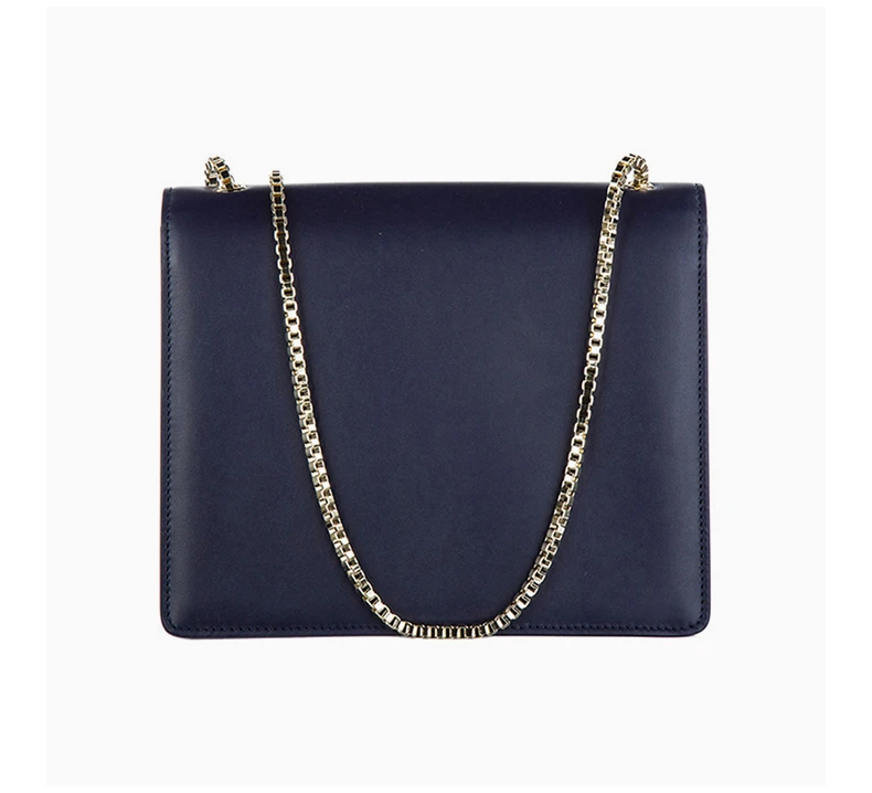 商品Salvatore Ferragamo|Salvatore Ferragamo 菲拉格慕 女士深蓝色皮质斜挎包 21-F893-670993,价格¥4370,第6张图片详细描述