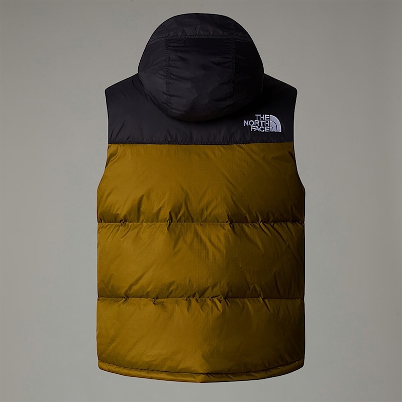 商品The North Face|The North Face/北面24新款 男士棕色尼龙可折叠风帽马甲,价格¥2321,第3张图片详细描述