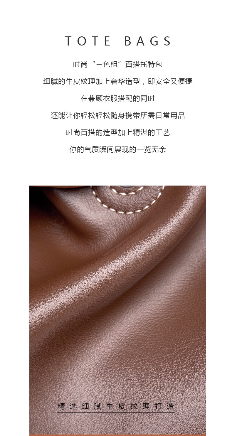 商品[国内直发] GLENVINTEN|格岚云顿托特包包2023新款斜挎单肩手提包女大容量,价格¥504,第2张图片详细描述