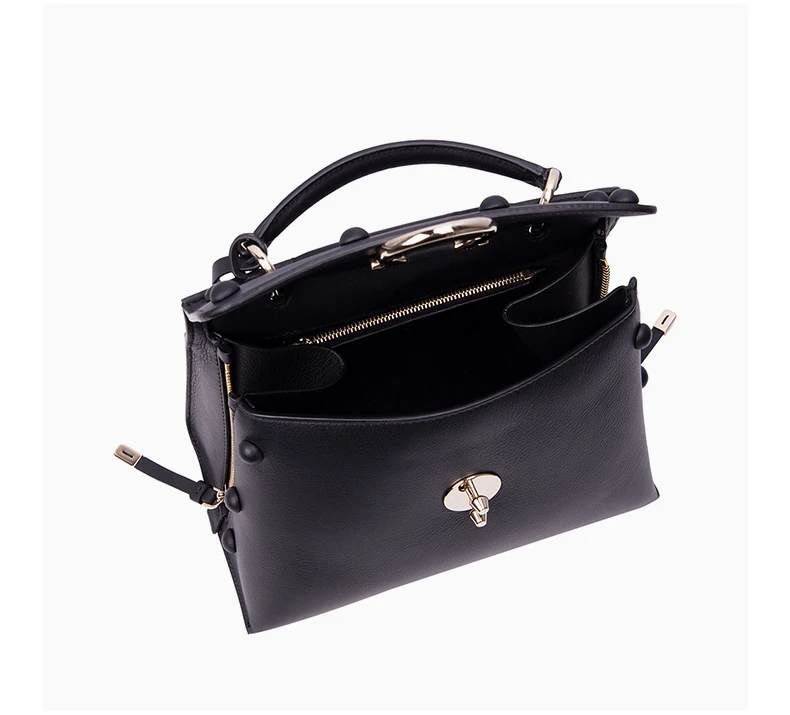 商品[国内直发] Salvatore Ferragamo|SALVATORE FERRAGAMO 黑色女士手提包 21-H593-706944,价格¥8852,第6张图片详细描述