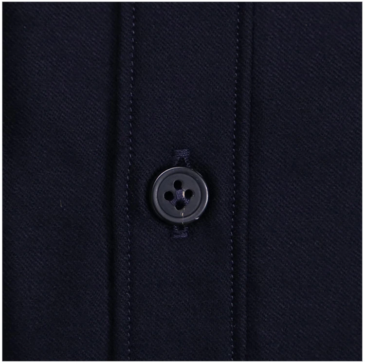 商品[国内直发] Lanvin|Lanvin 浪凡 藏蓝色羊毛男士衬衫 RMSI0026-29,价格¥1051,第8张图片详细描述