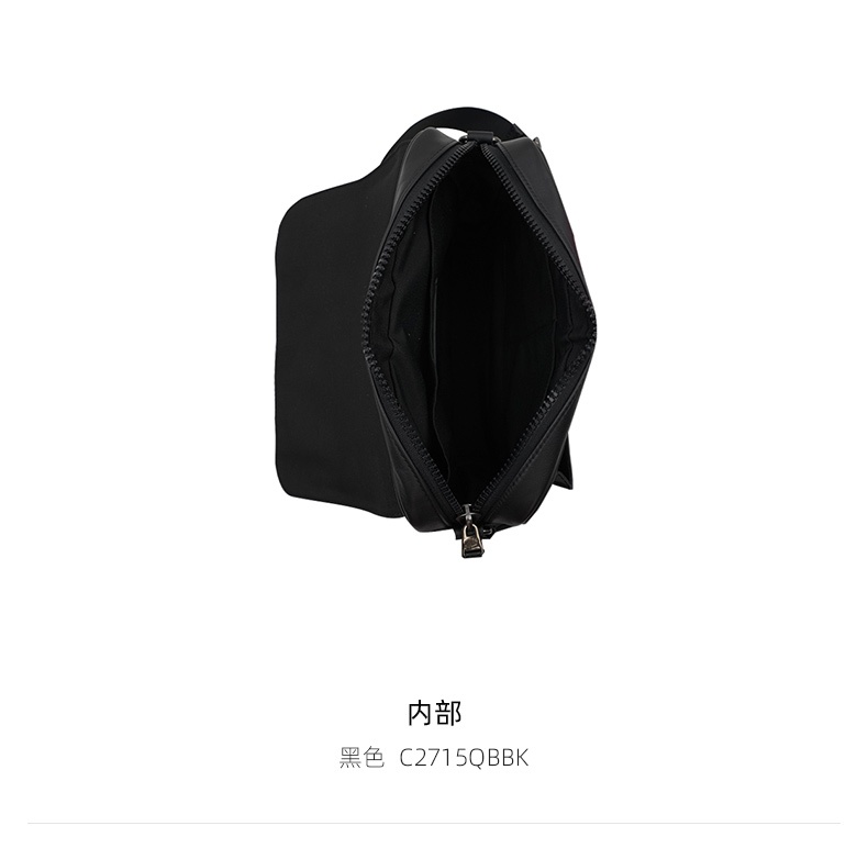 商品Coach|COACH/蔻驰 男士Track系列邮差包公文包单肩斜挎包 C2715QBBK,价格¥2092,第5张图片详细描述