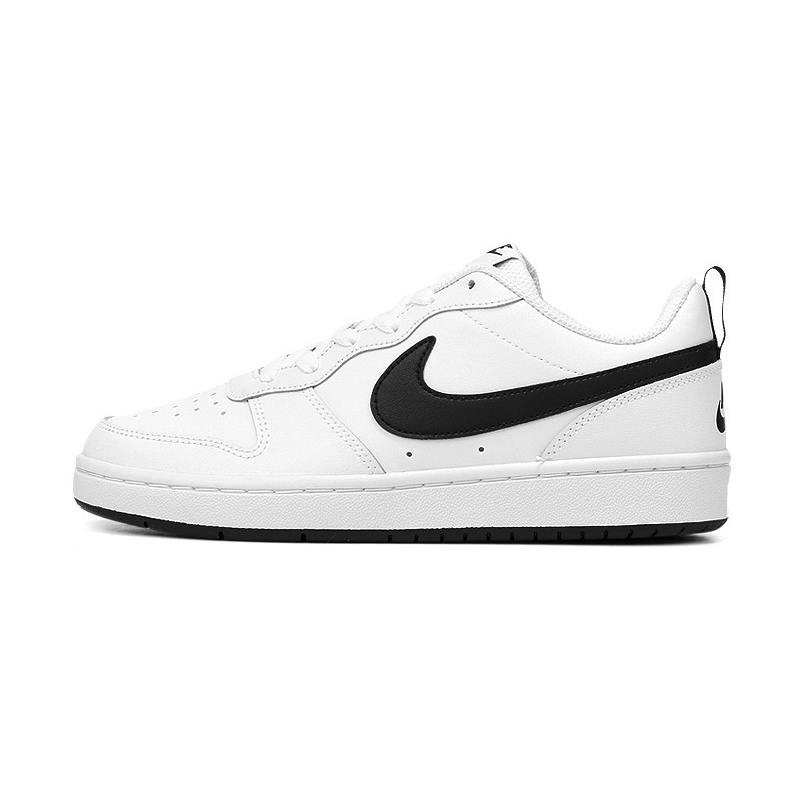 商品NIKE|【SAvenue】NIke Court Borough Low 2 低帮滑板鞋 白黑BQ5448104 WH,价格¥364,第4张图片详细描述