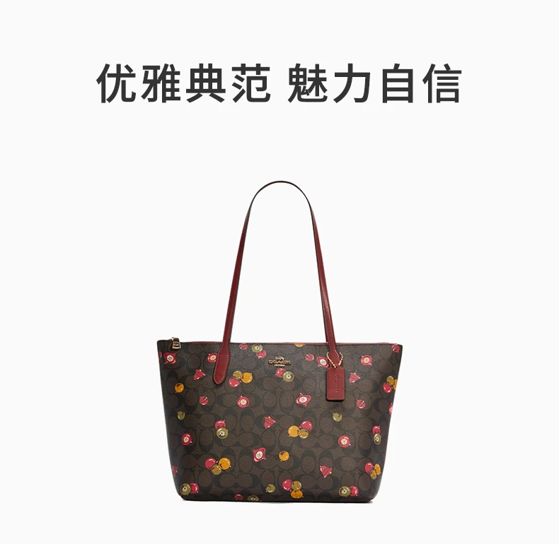 商品Coach|COACH 女印花女士手提包 C7254IM0SN,价格¥648,第3张图片详细描述