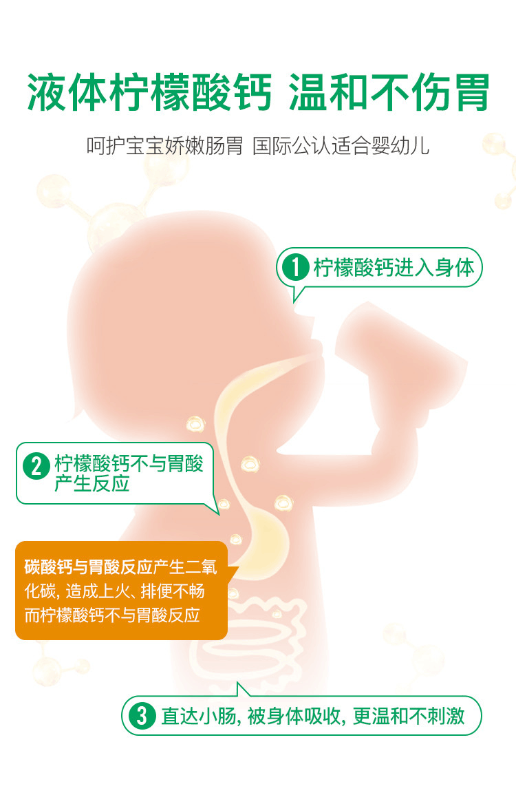 商品Childlife|美国 童年时光 Childlife  钙镁锌 473ml,价格¥168,第4张图片详细描述