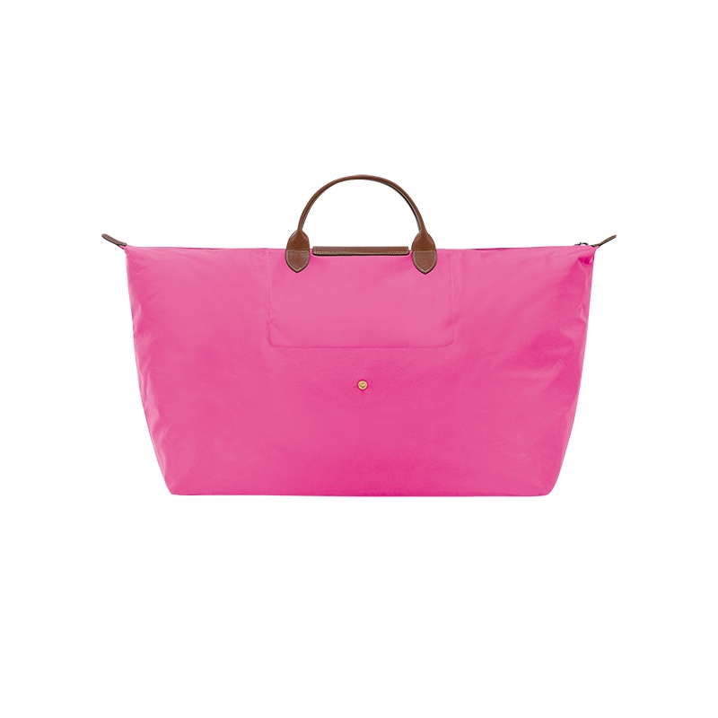 商品Longchamp|珑骧 女士帆布金色五金按扣拉链开合肩背中号托特包（7色可选）,价格¥1985,第9张图片详细描述
