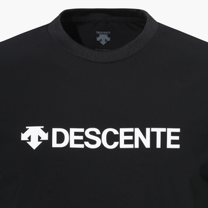 商品DESCENTE|【享贝家】DESCENTE 迪桑特 字母圆领运动短袖T恤  黑色 SN323TTS75（现采购商品，下单后12天内发货）,价格¥468,第4张图片详细描述