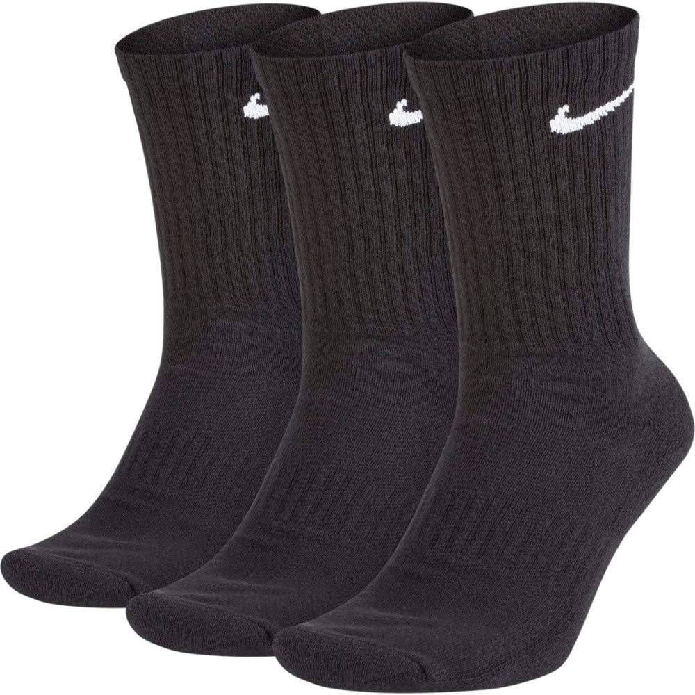 商品[国内直发] NIKE|Nike耐克中性款 Everyday Cushion Crew 训练袜(3 对)运动袜,价格¥118,第1张图片详细描述