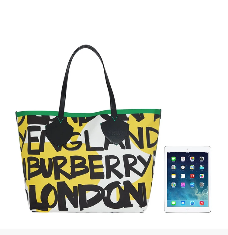 商品[国内直发] Burberry|BURBERRY 印花女士手提包 4075825,价格¥7342,第3张图片详细描述